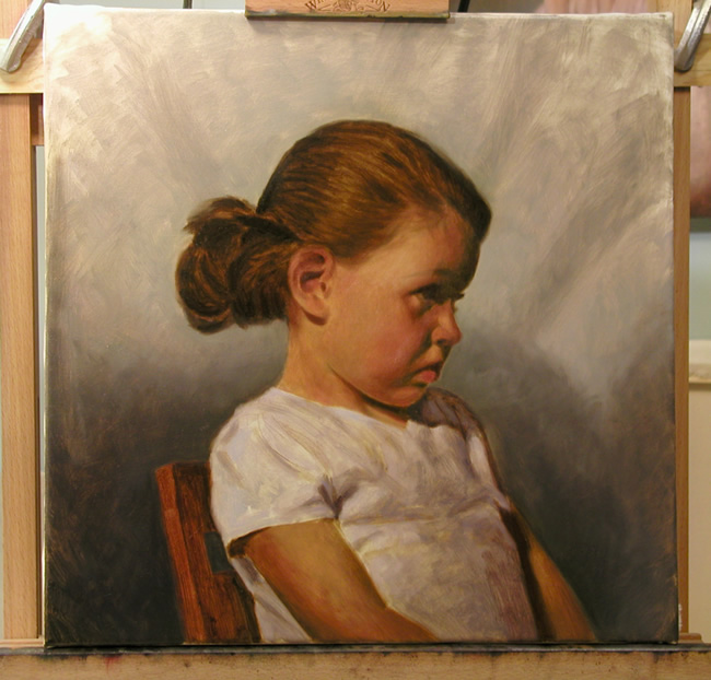 retrato al oleo tutorial